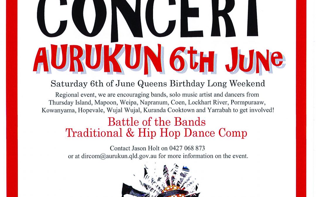 Wik Rock concert announced
