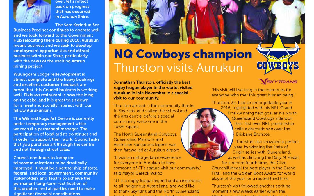 Wik Kath newsletter – OUT NOW!