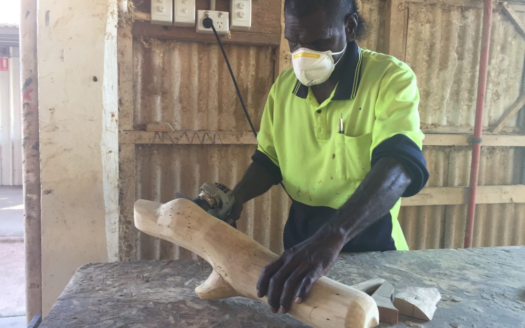 Aurukun carvers to demonstrate skills at CIAF