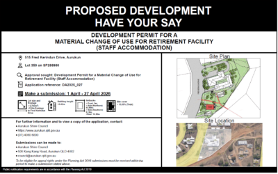 Proposed Development – Have Your Say