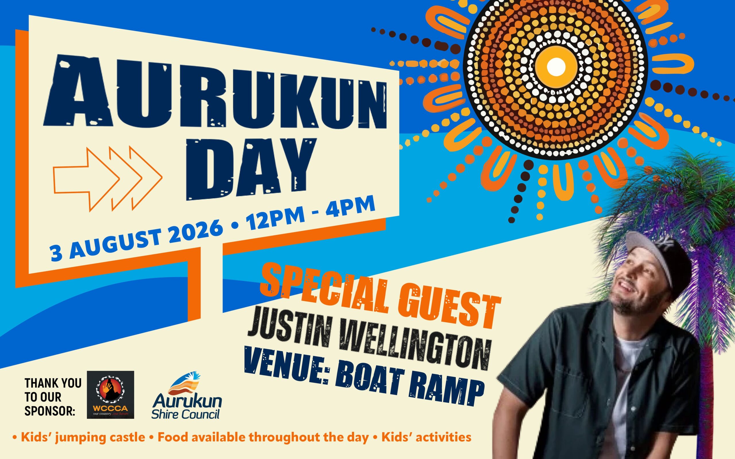 Aurukun Day 2026 is on 03 August