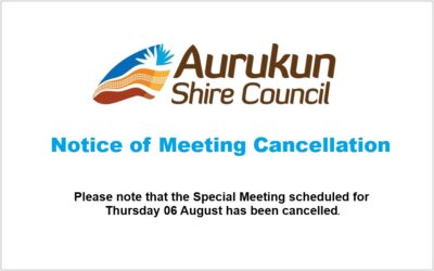 Council Special Meeting 06 August