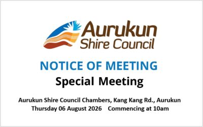 Council Special Meeting 06 August