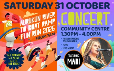 River to Ramp Fun Run & Concert – 31 October 2026